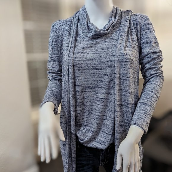 #249 WHBM Cardigan and Sleeveless Mock Neck Sweater XS - Picture 1 of 7